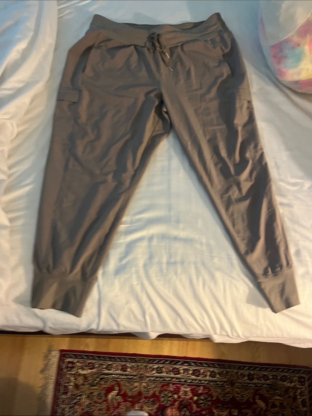 Calia women’s lightweight Jogger Sweatpants in taupe